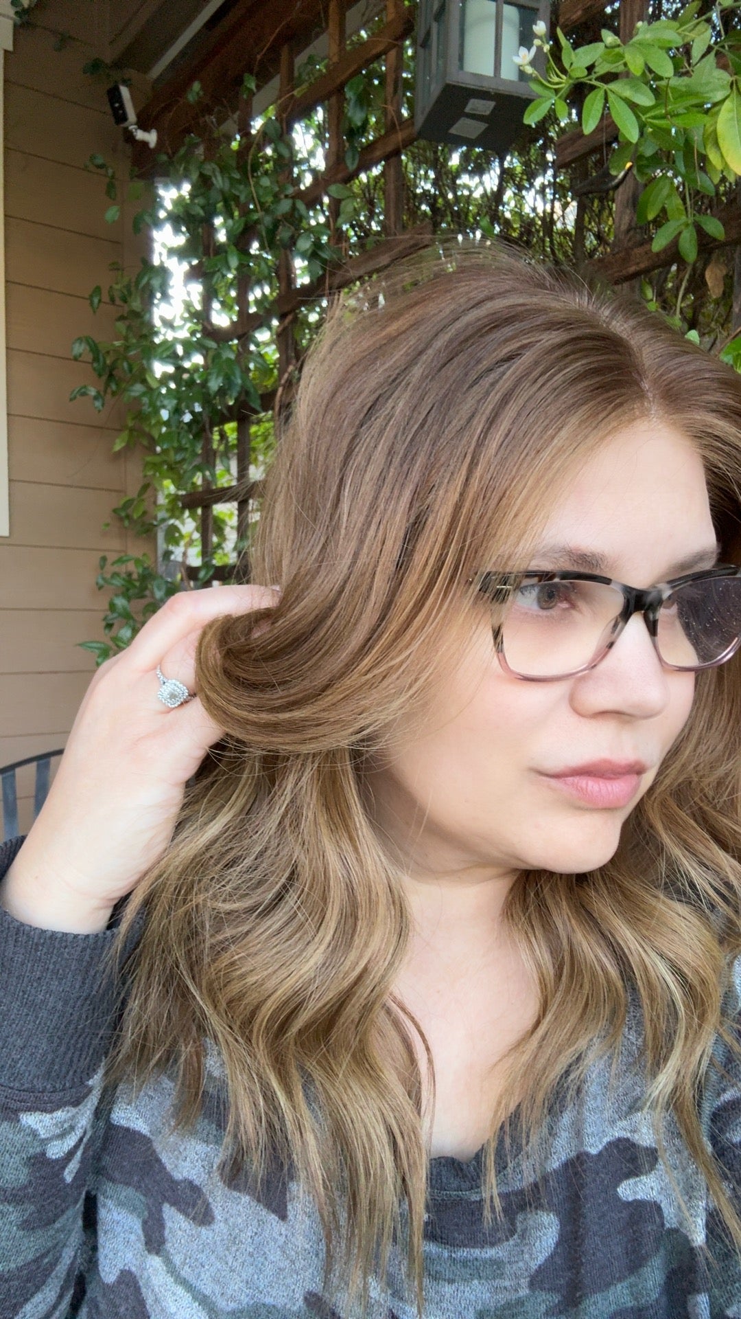 Coral Medium Cap Human Hair Lace Top Wig