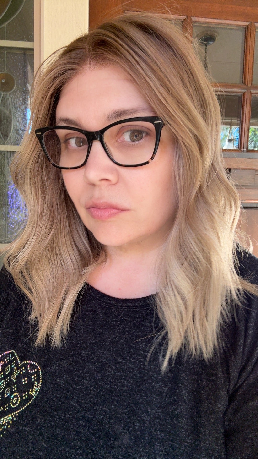 Amelia Lace Top Human Hair Wig | Custom Colored Lob for Hair Loss