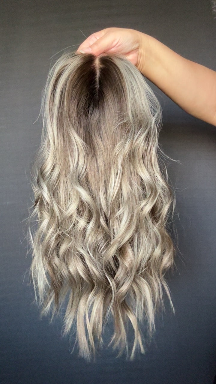 Kiley XS Custom Colored Human Hair Lace Top Wig