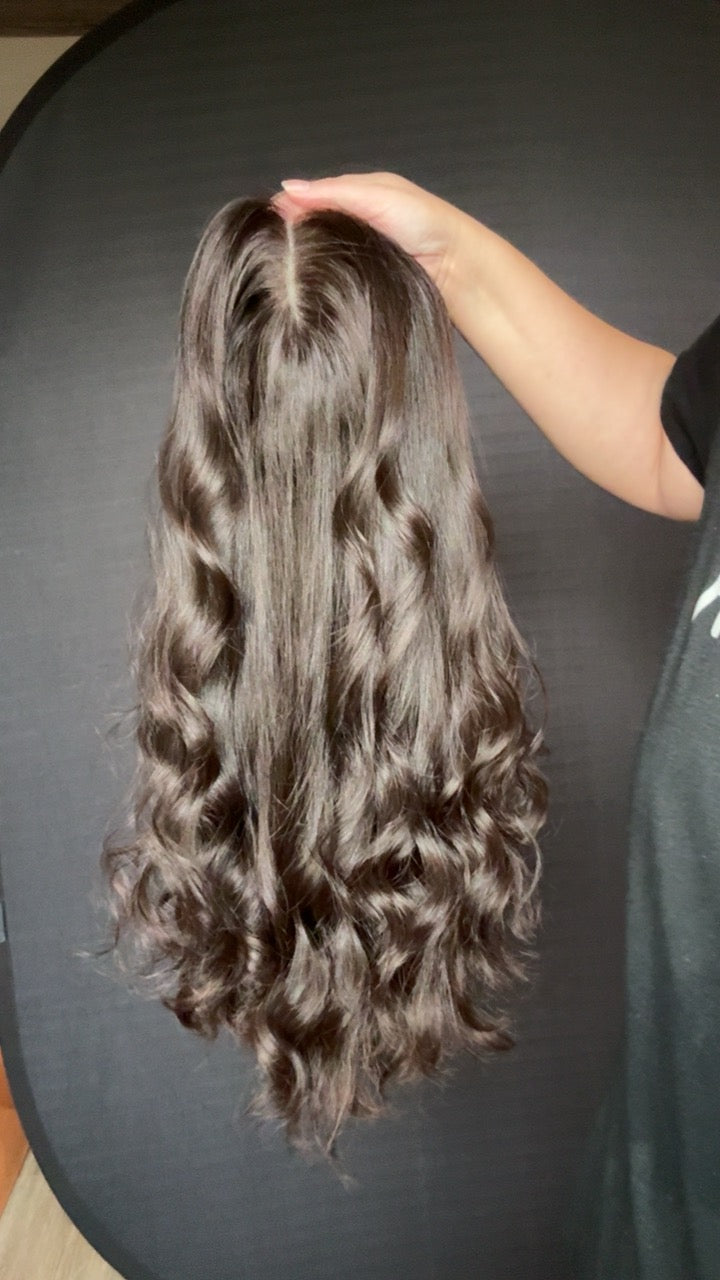 Fully Hand Tied Large Lace Wig- The Fine Collection