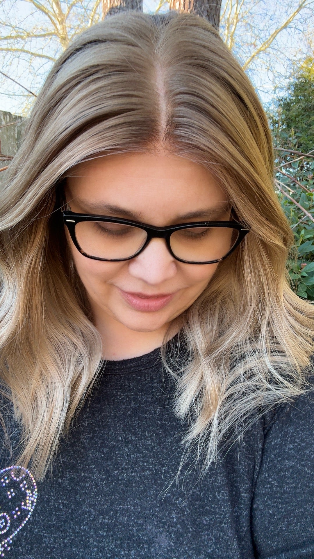 Amelia Lace Top Human Hair Wig | Custom Colored Lob for Hair Loss