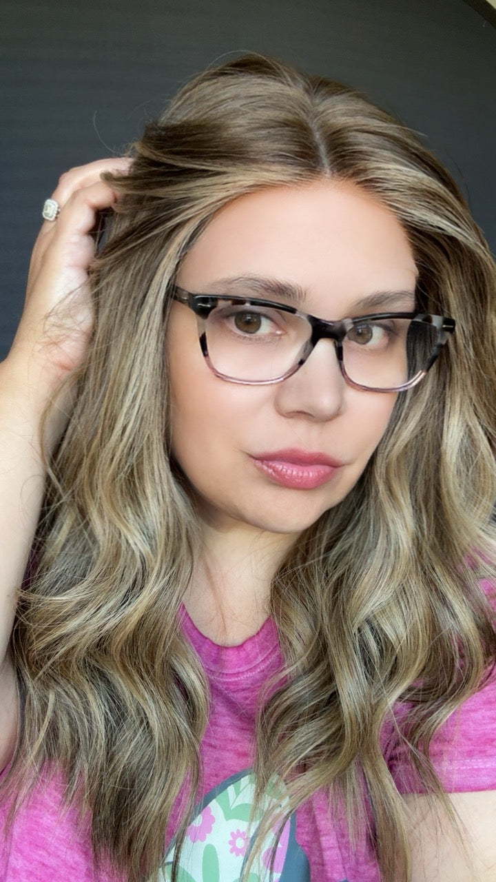 Haven Lower Density Medium Cap Human Hair Lace Top Wig