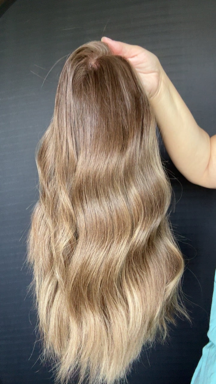 Medium Lower Density Zora Lace Top Wig- The Sleek Collection