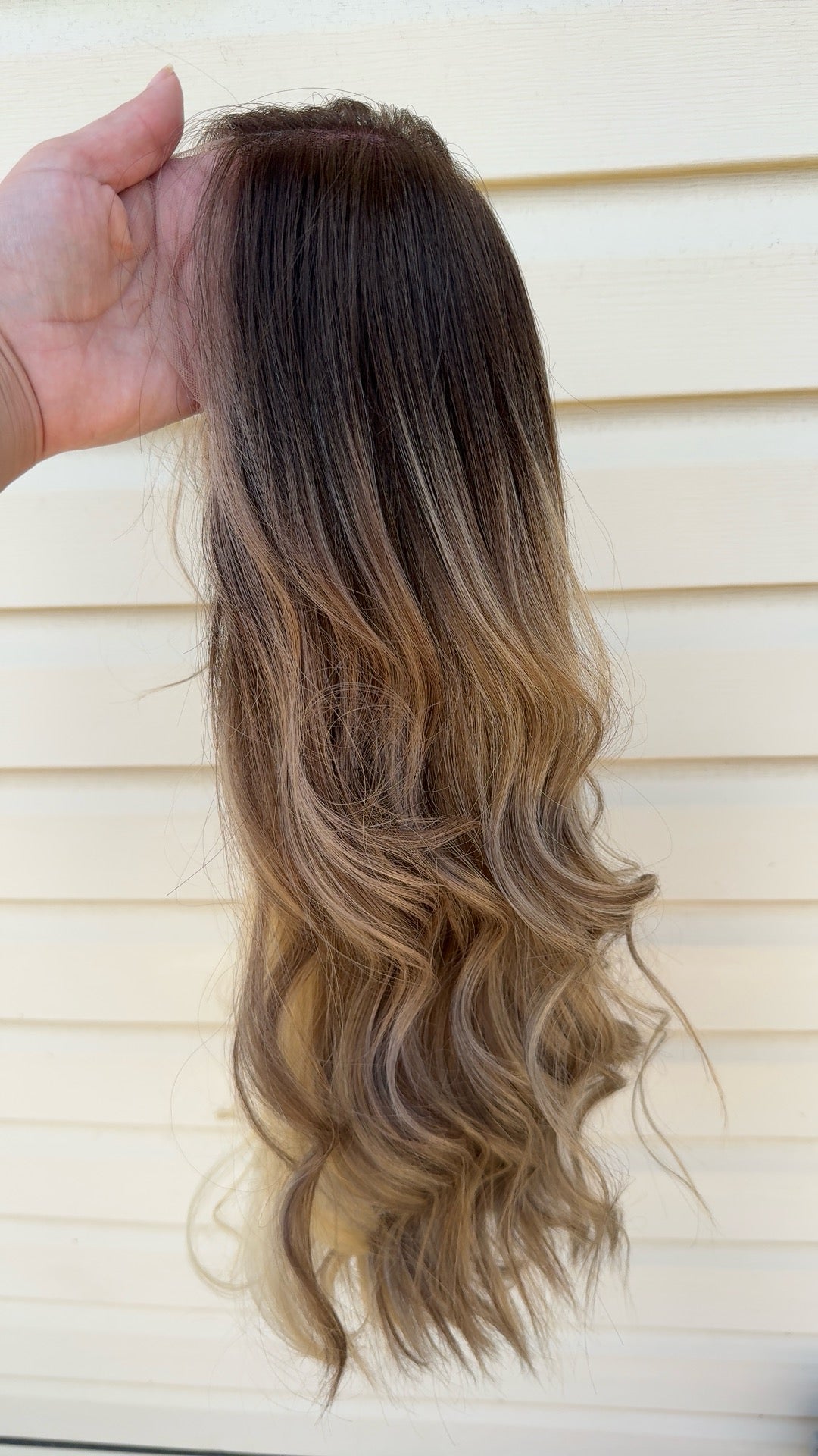Trish Small Glueless Lace Top Wig