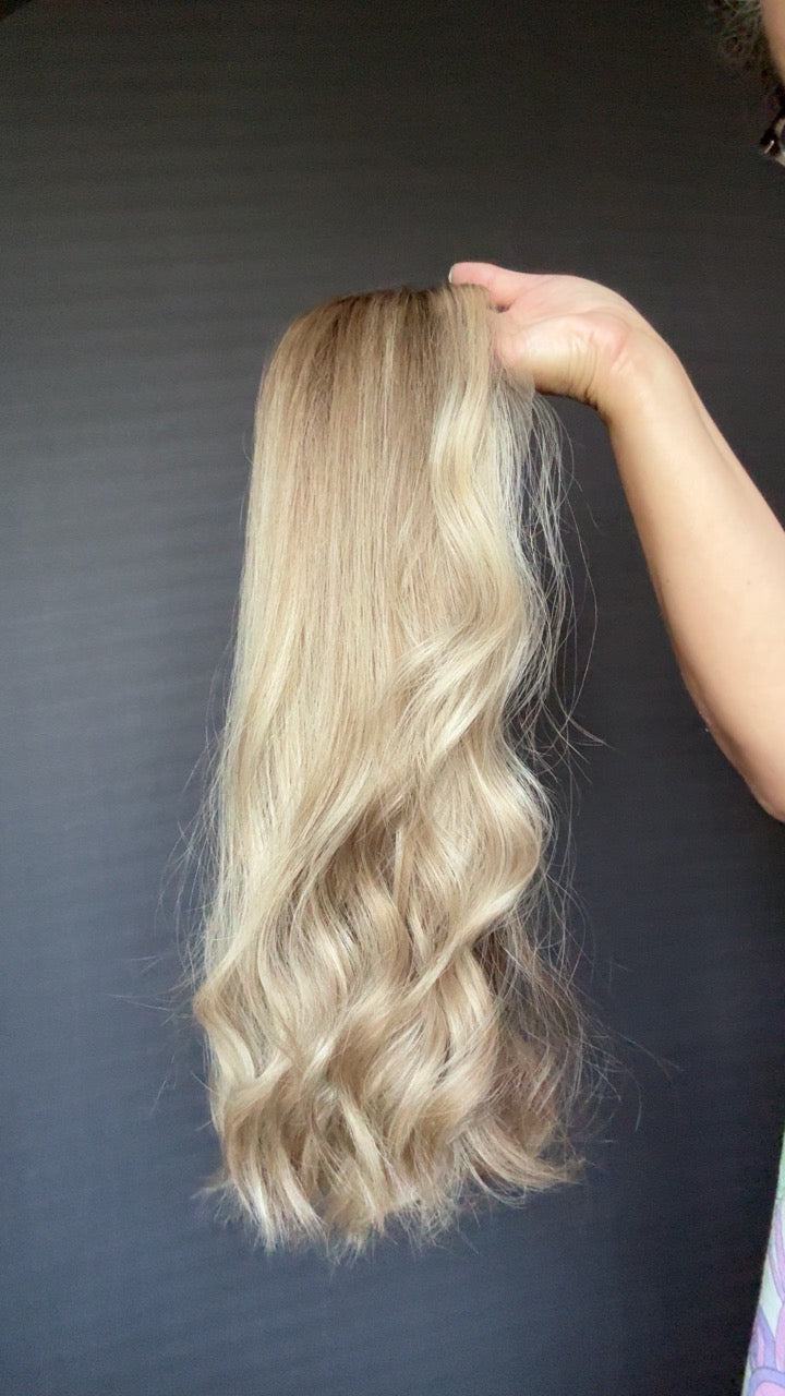 Serena Small Custom Colored Lace Top Wig -The Custom Colored Collection