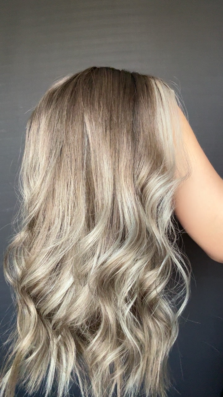 Kiley XS Custom Colored Human Hair Lace Top Wig