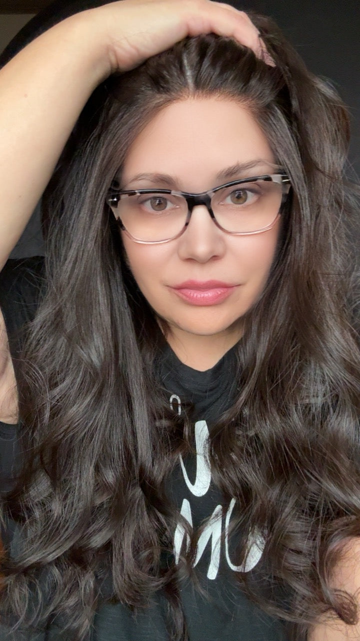 Fully Hand Tied Large Lace Wig- The Fine Collection