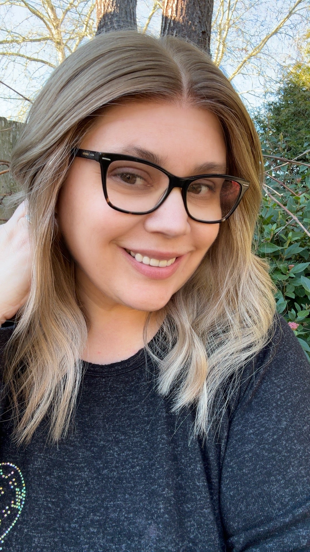 Amelia Lace Top Human Hair Wig | Custom Colored Lob for Hair Loss