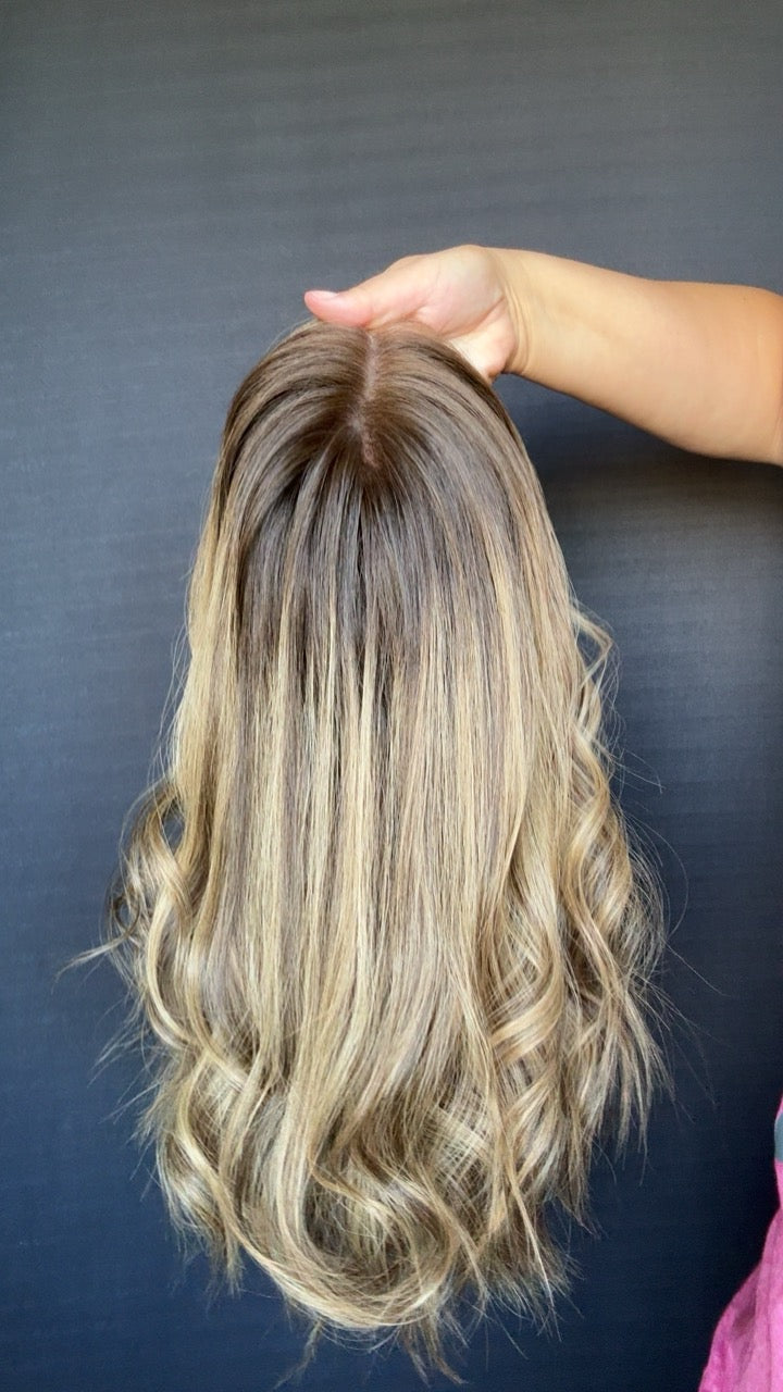 Haven Lower Density Medium Cap Human Hair Lace Top Wig