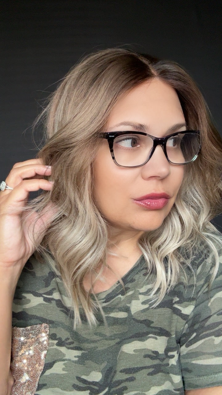 June Medium Cap Human Hair Lace Top Wig -The Custom Colored Collection