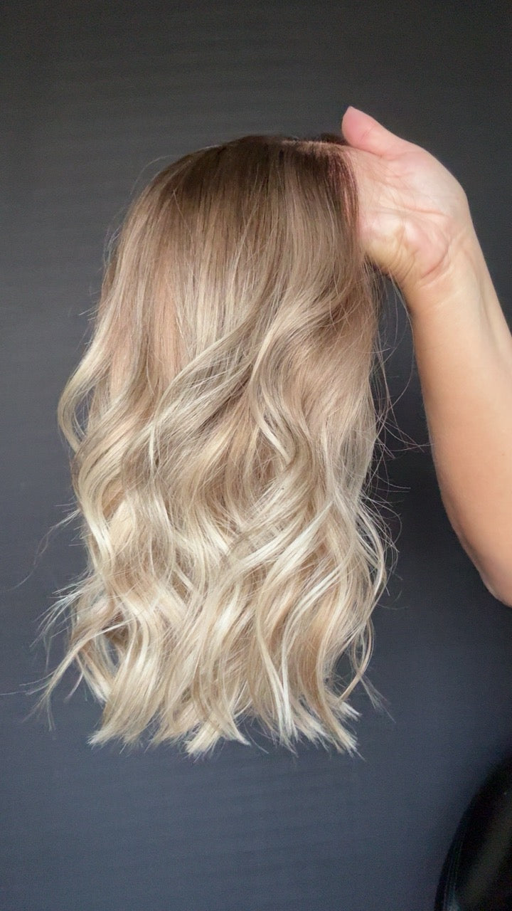 June Medium Cap Human Hair Lace Top Wig -The Custom Colored Collection