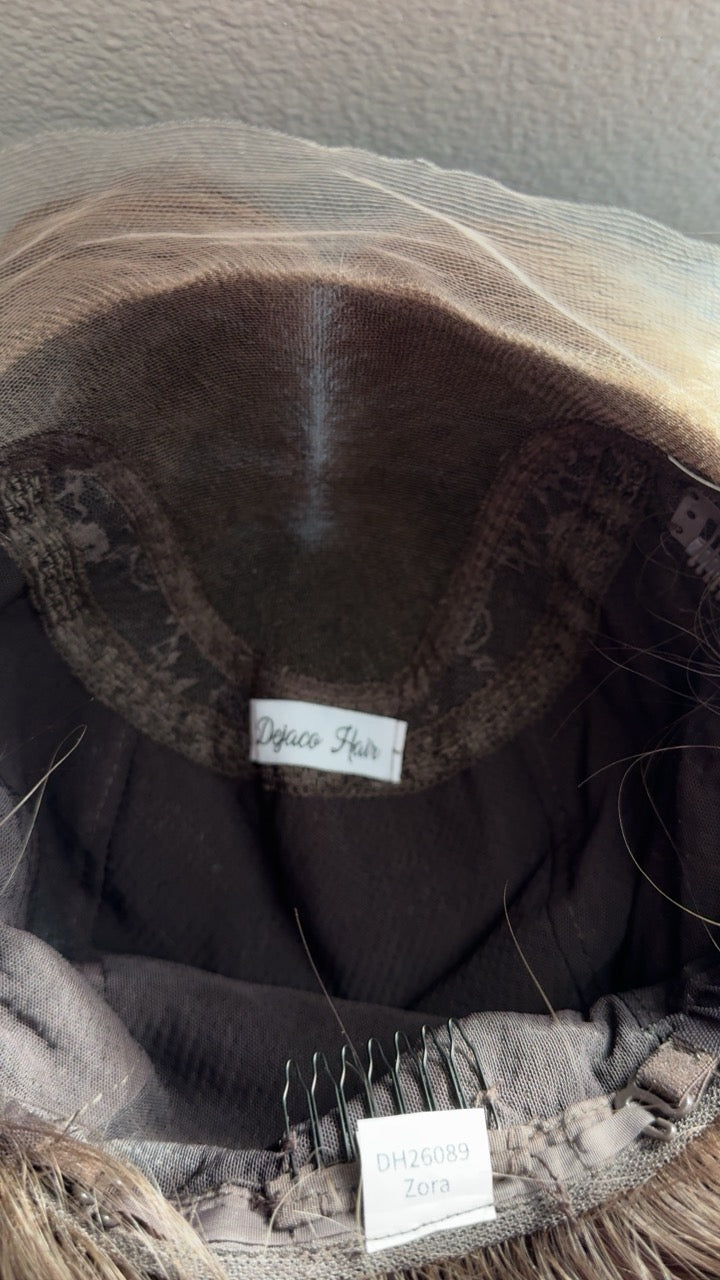 Zora Small Fully Hand Tied Full Lace Wig