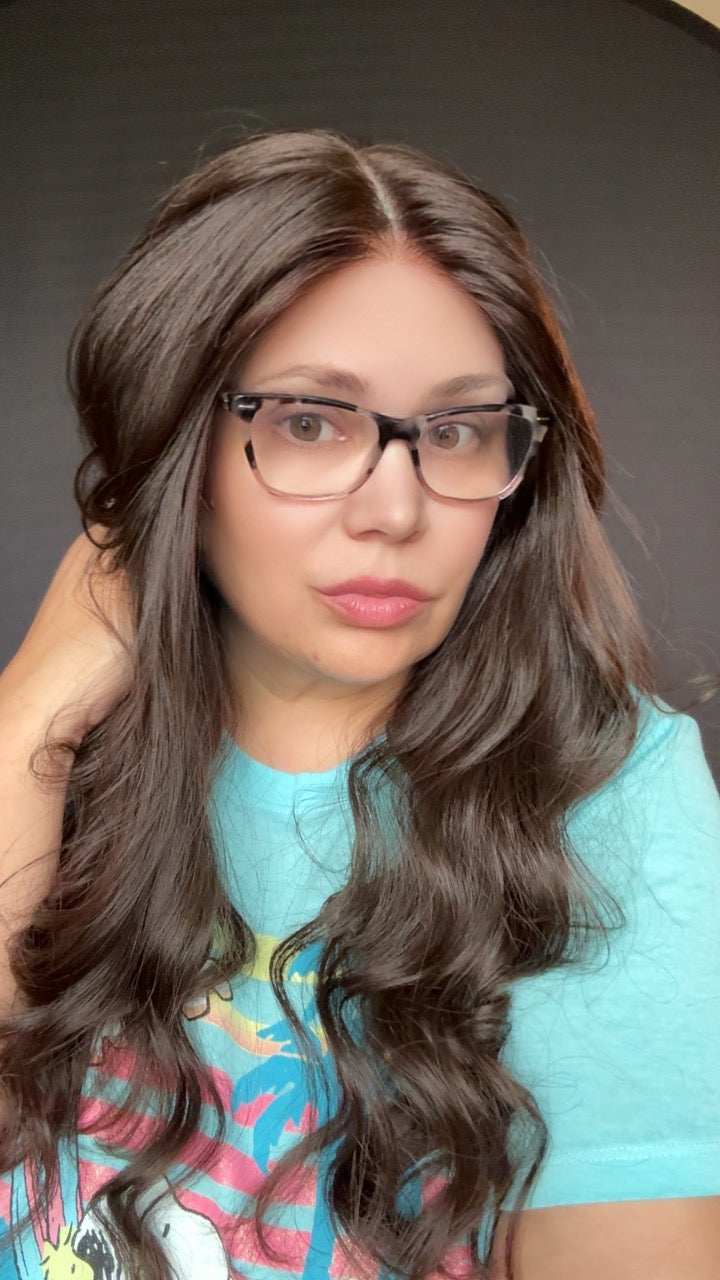 Fully Hand Tied Large Lace Wig- The Fine Collection