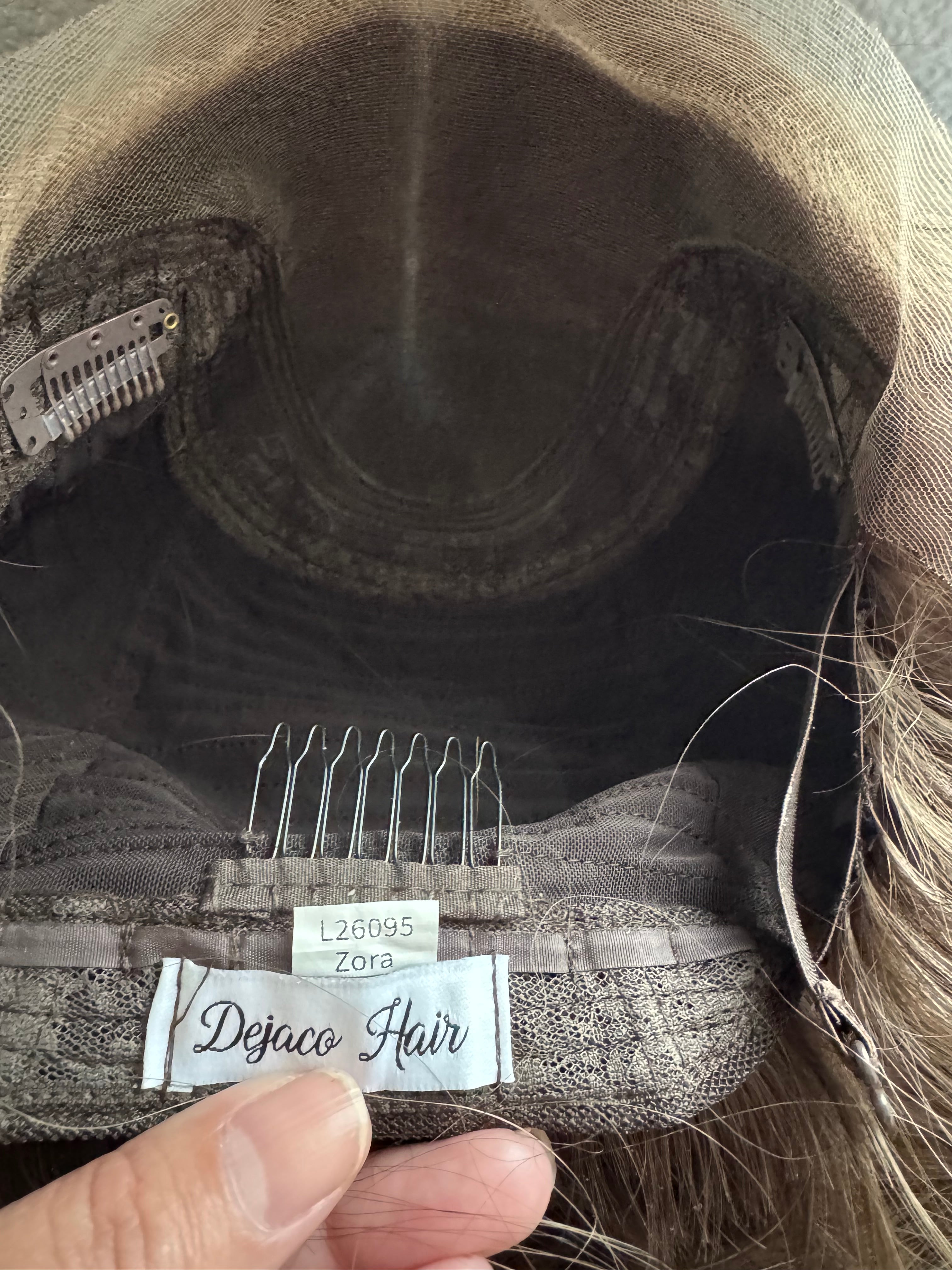 Zora Small Lower Density Lace Top Wig - The sleek Collection