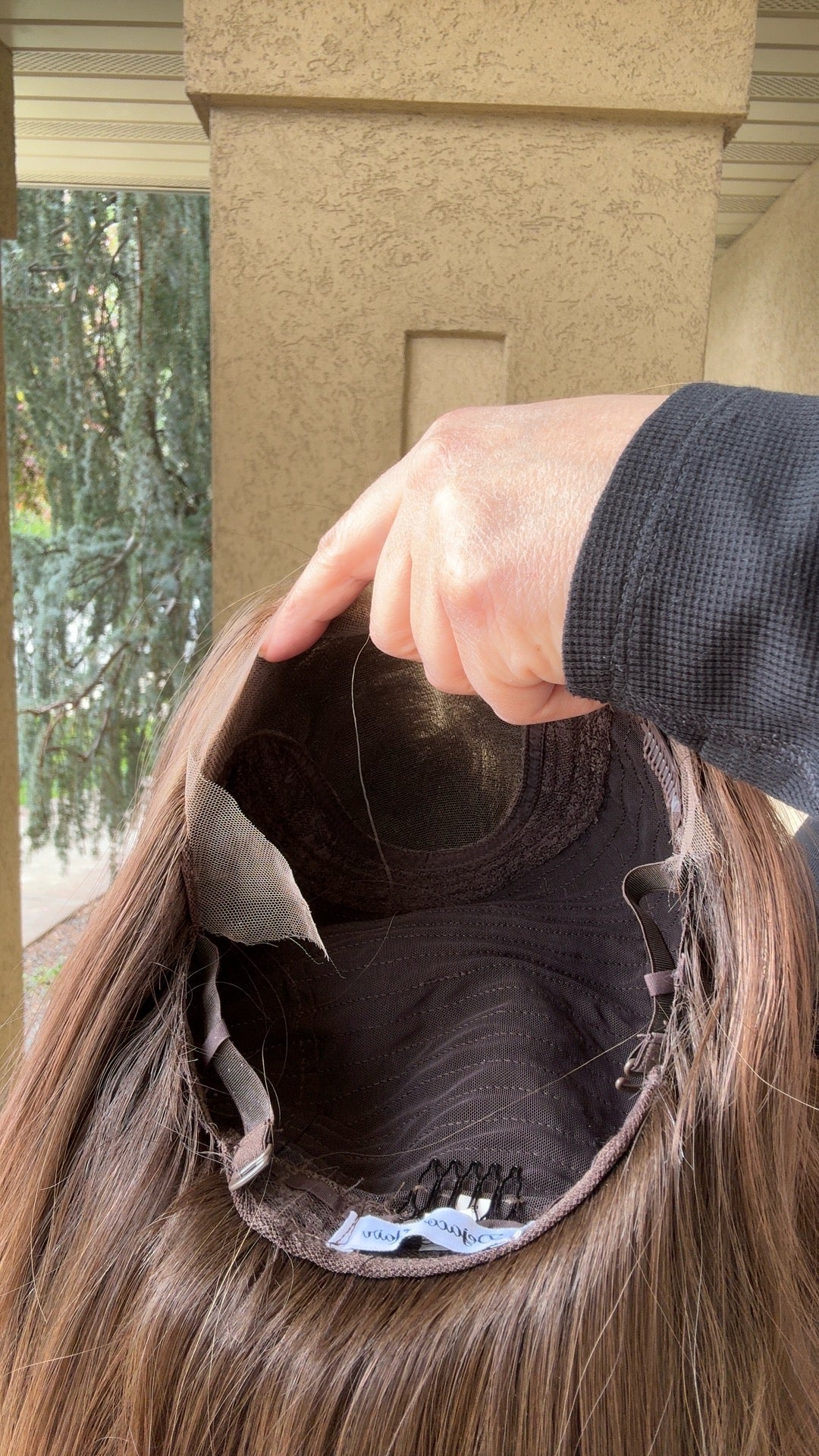 Rosé Small Human Hair Lace Top Wig