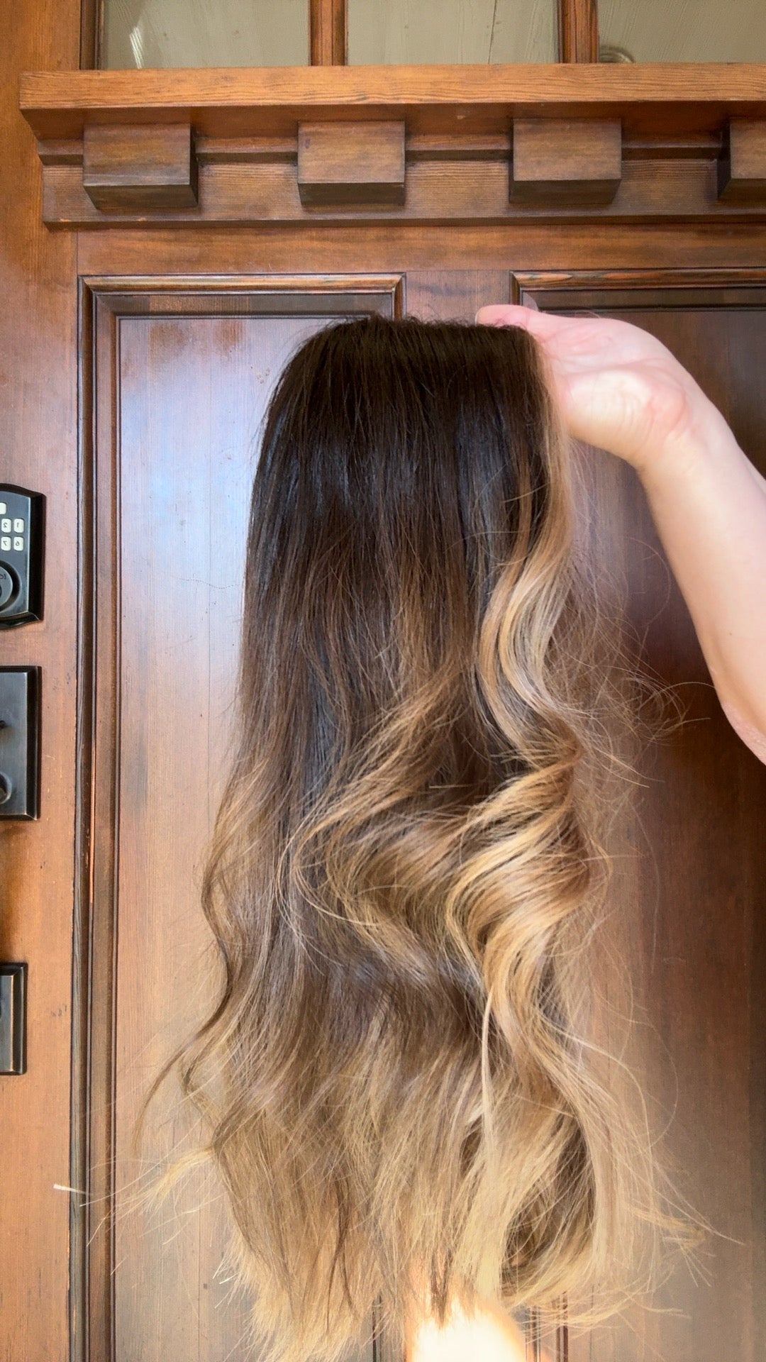 beautiful length on this human hair wig