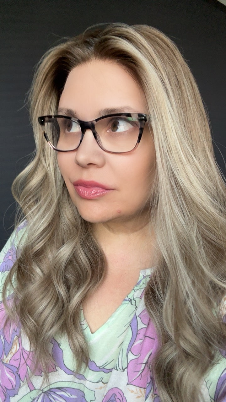 Serena Small Custom Colored Lace Top Wig -The Custom Colored Collection