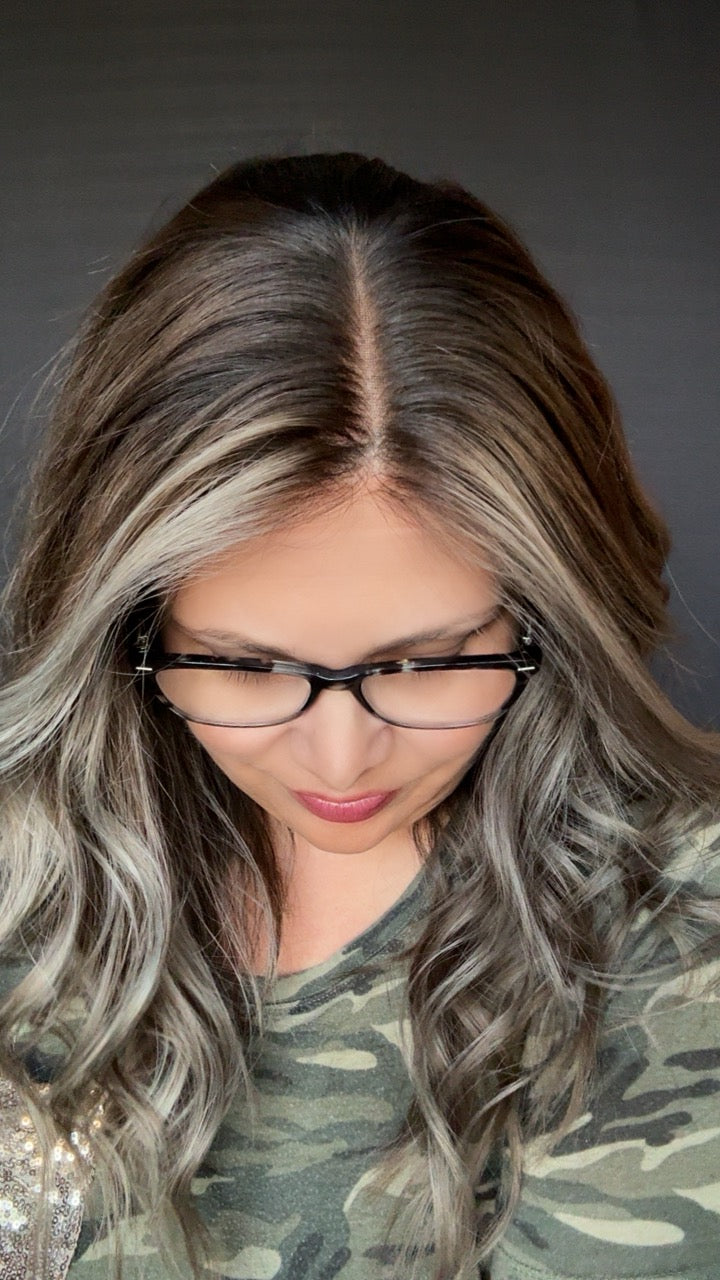 Kiley XS Custom Colored Human Hair Lace Top Wig