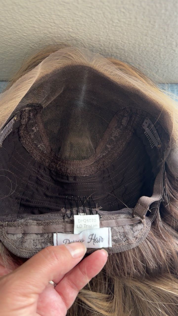 Warm Tristan Small Lace Top Wig-The Sleek Collection