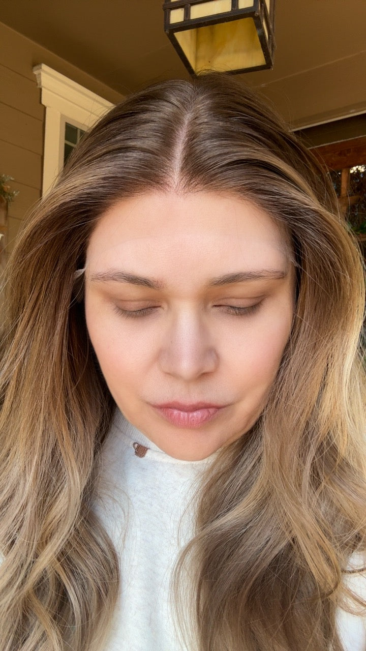 Sandy Medium Cap Lace Top Wig -Custom Colored Collection