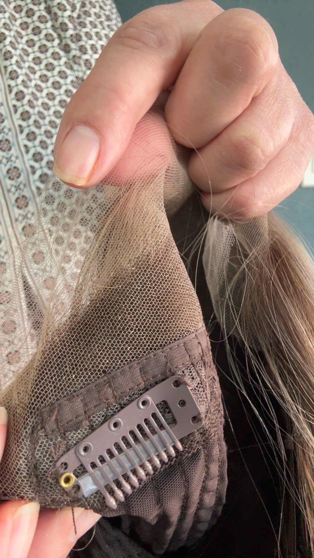 Trish Small Glueless Lace Top Wig