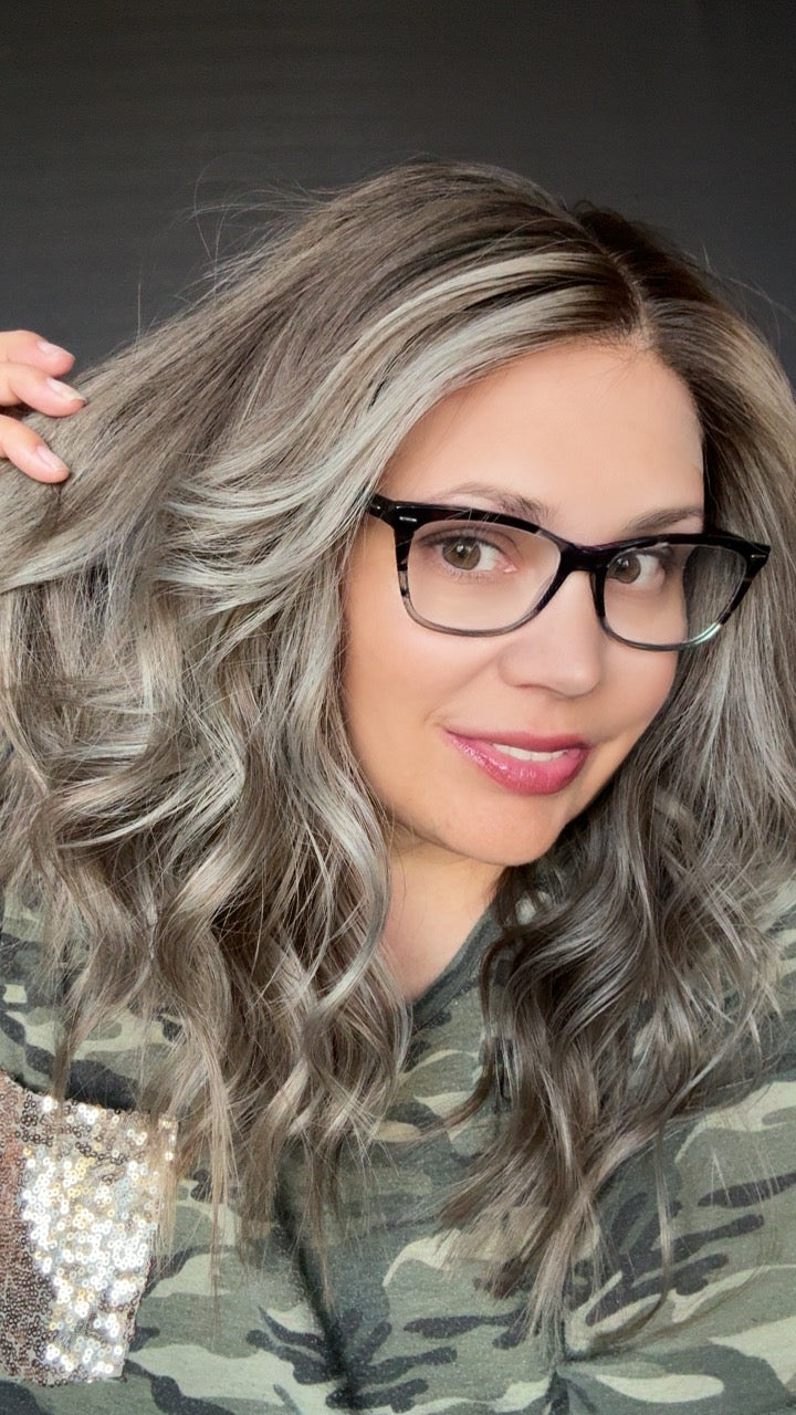 Kiley XS Custom Colored Human Hair Lace Top Wig