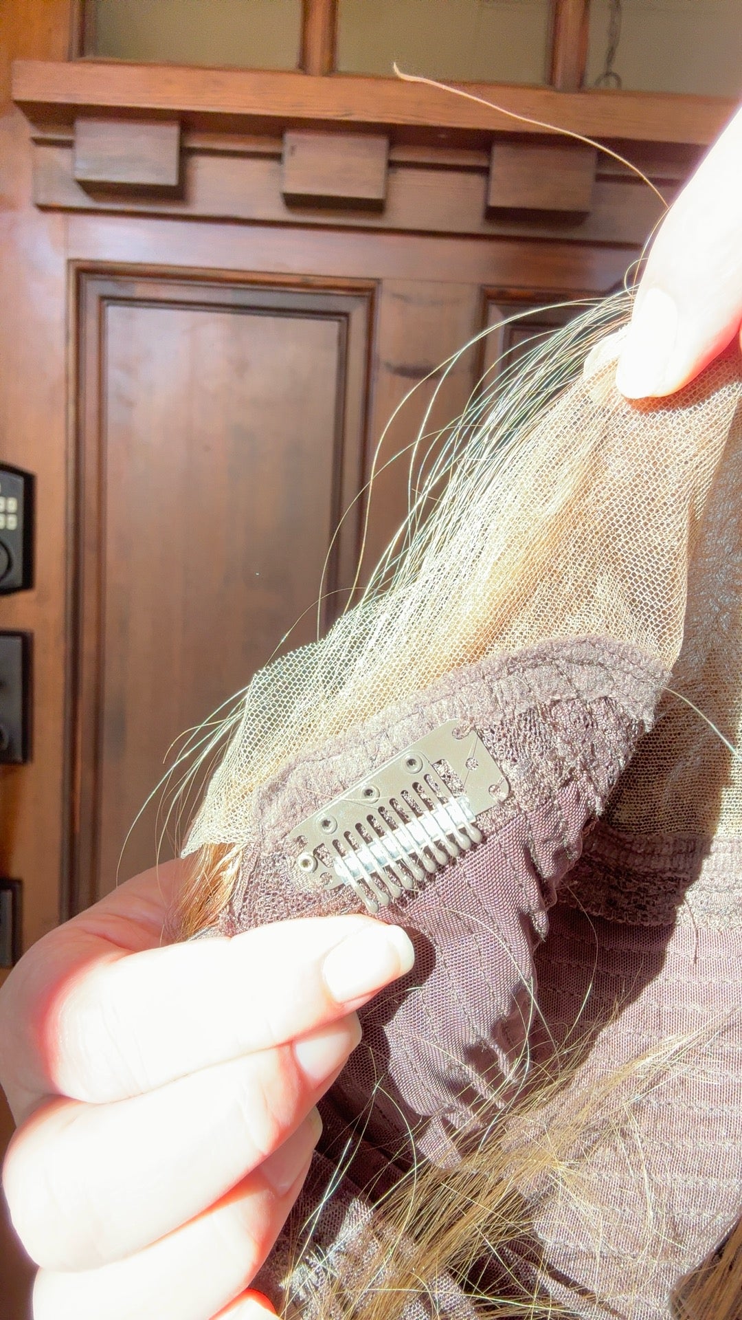 Amelia Lace Top Human Hair Wig | Custom Colored Lob for Hair Loss