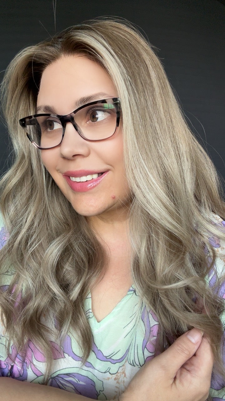 Serena Small Custom Colored Lace Top Wig -The Custom Colored Collection