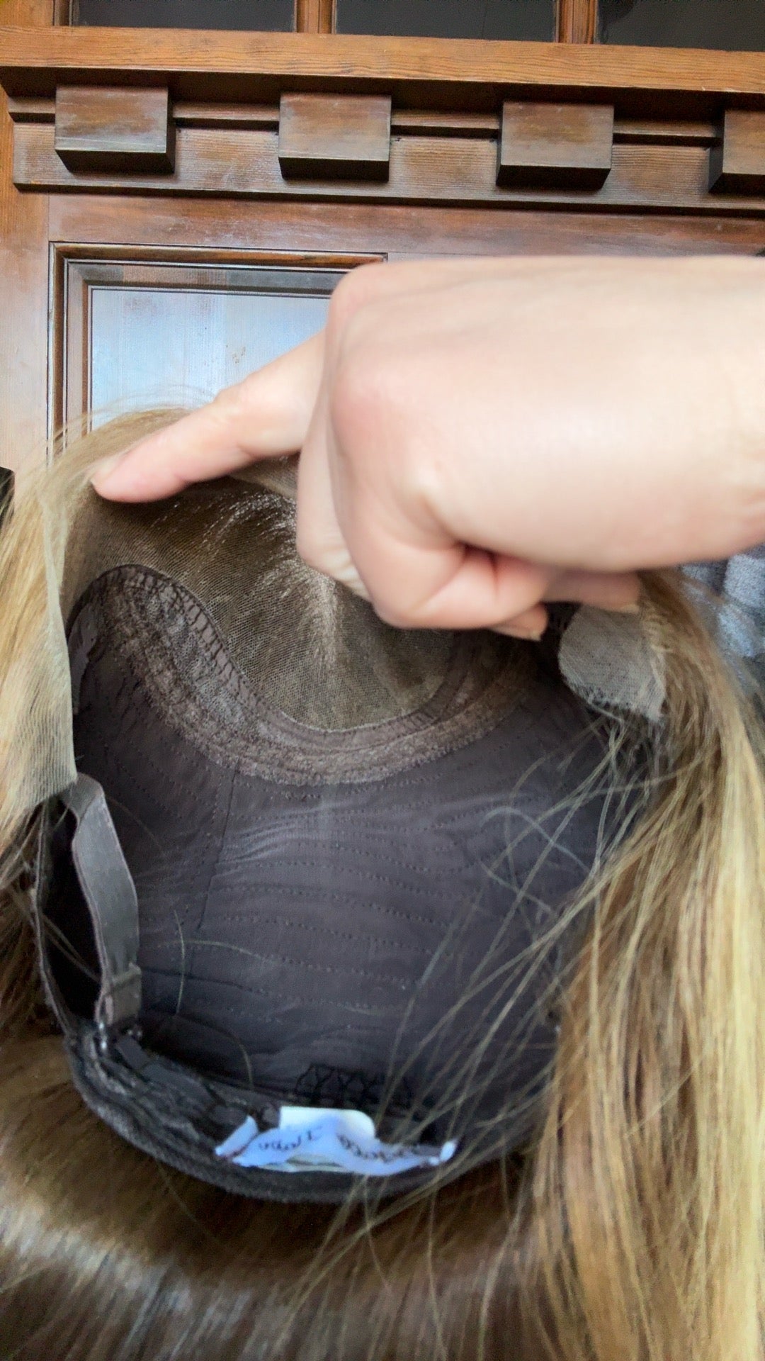 Coral Medium Cap Human Hair Lace Top Wig