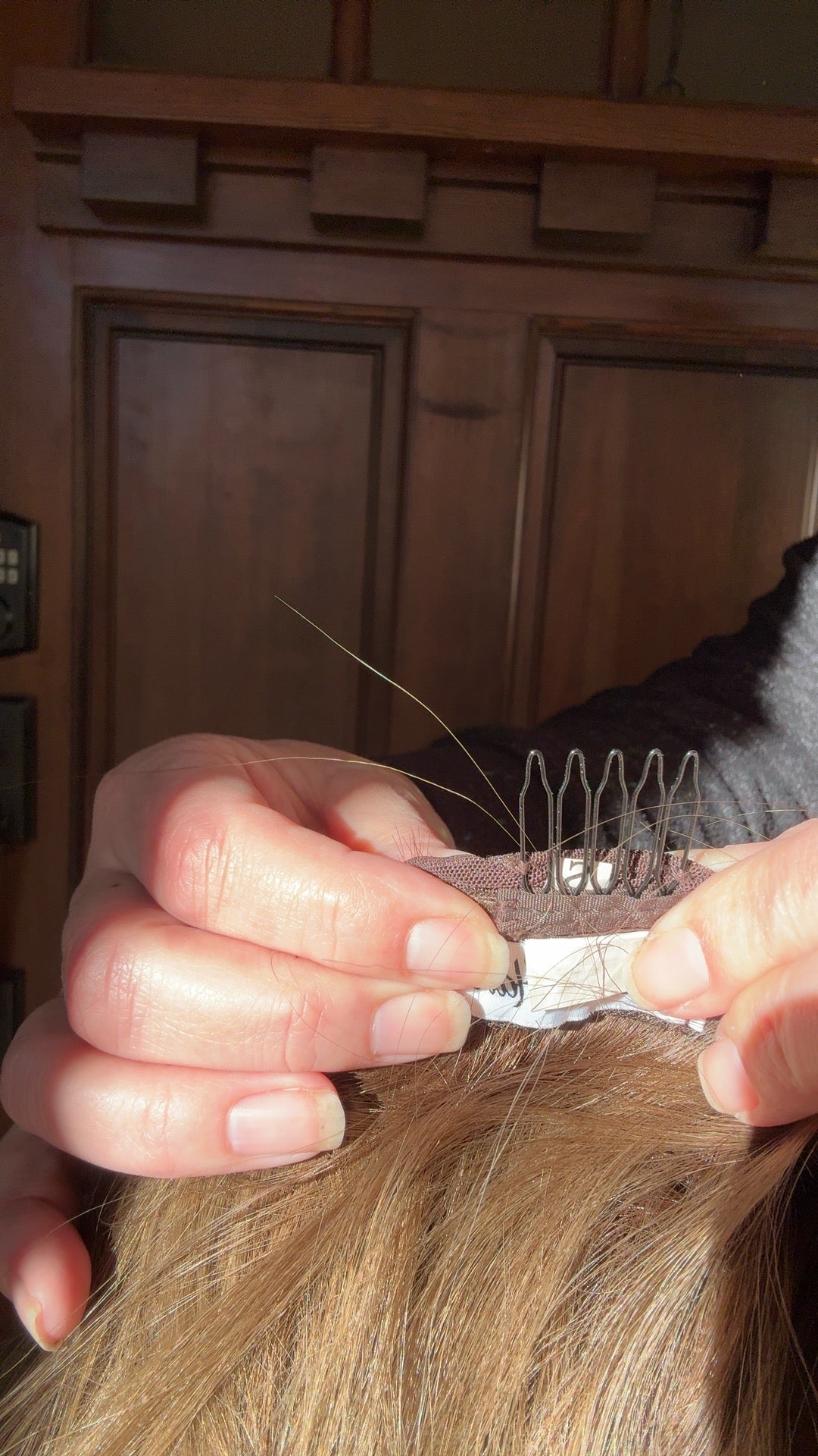 Amelia Lace Top Human Hair Wig | Custom Colored Lob for Hair Loss