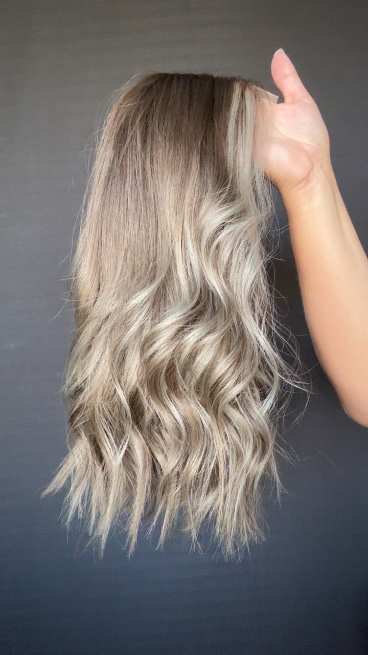 Kiley XS Custom Colored Human Hair Lace Top Wig