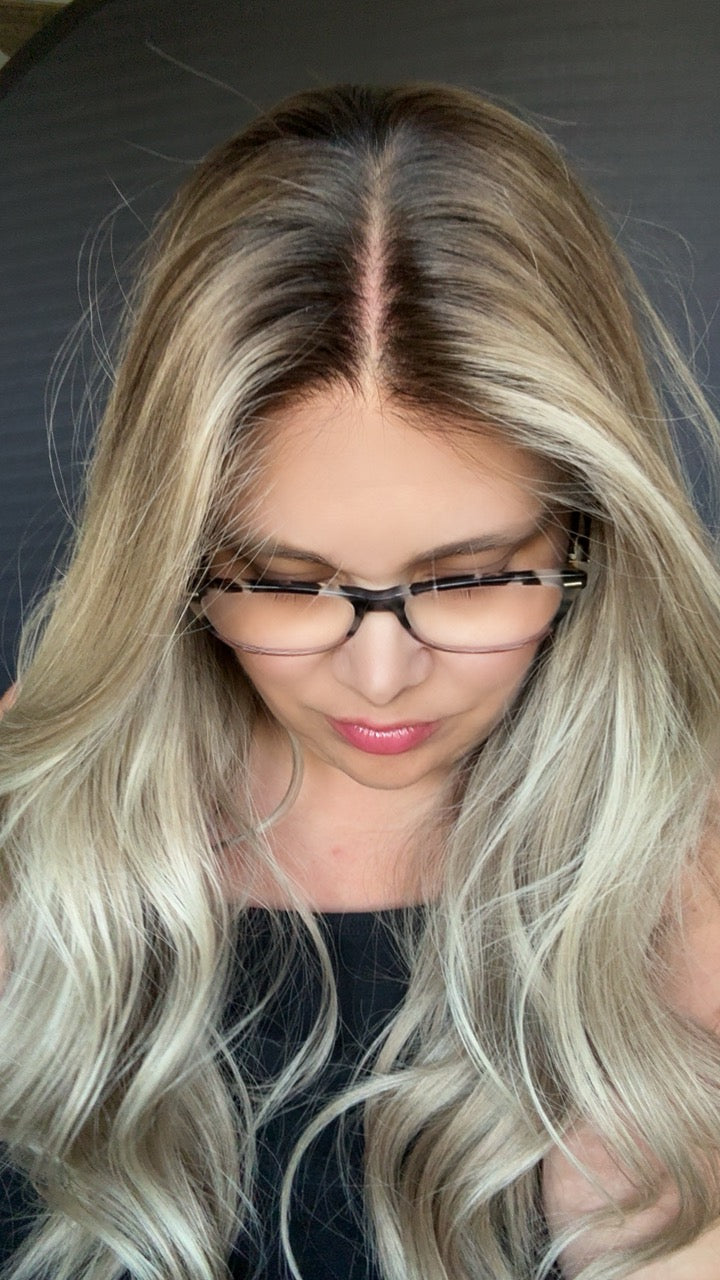 Mallory Medium Custom Colored Lace Top Wig