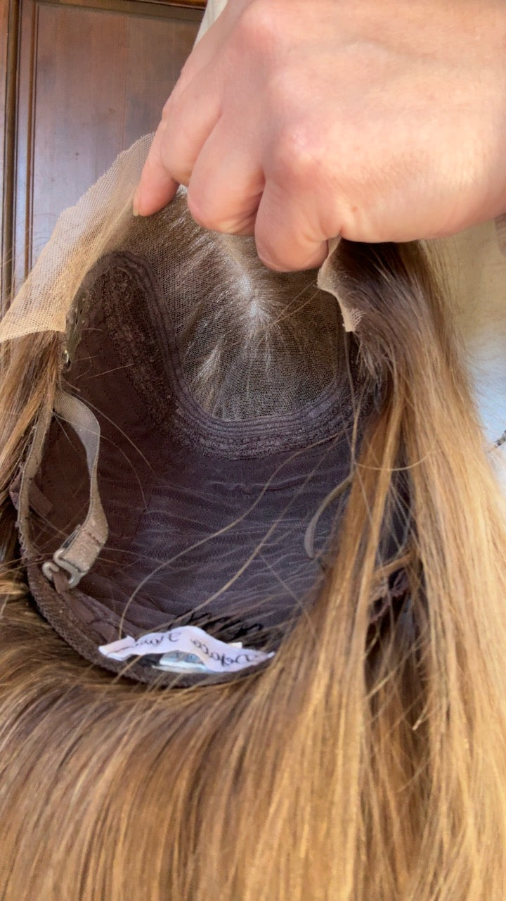 Sandy Medium Cap Lace Top Wig -Custom Colored Collection