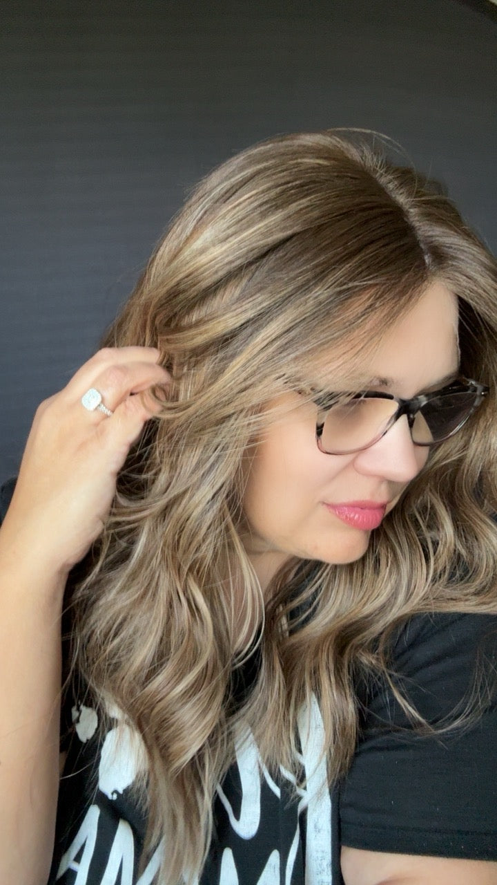 Hailey Human Hair Lace Top Wig Size Small-The Fine Collection