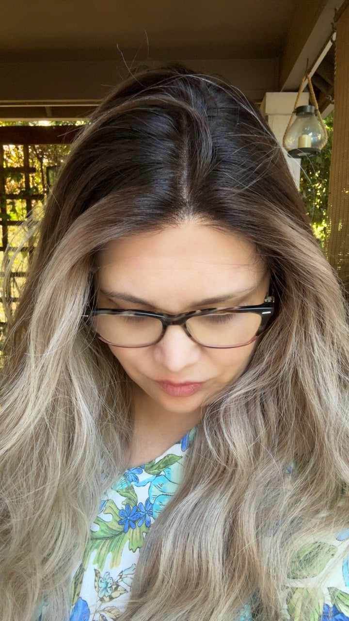 Talia Custom Colored Medium Cap Lace Top Wig -The Fine Collection