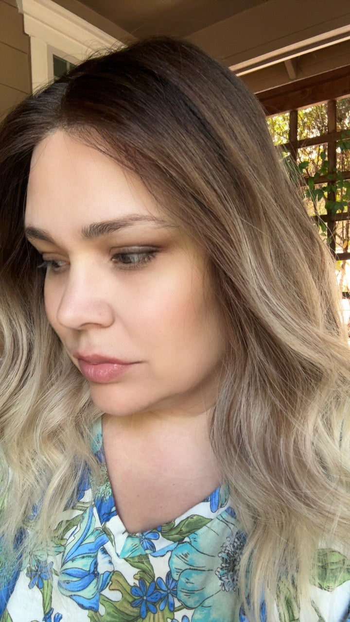 nicely blended colors on this wig