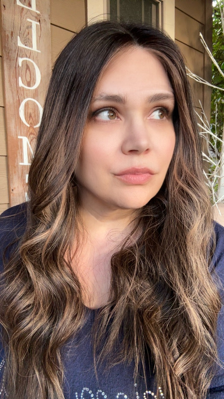 Michah Size Medium Lace Top Wig -Fine Collection