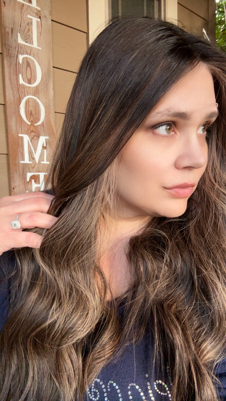 Michah Size Medium Lace Top Wig -Fine Collection