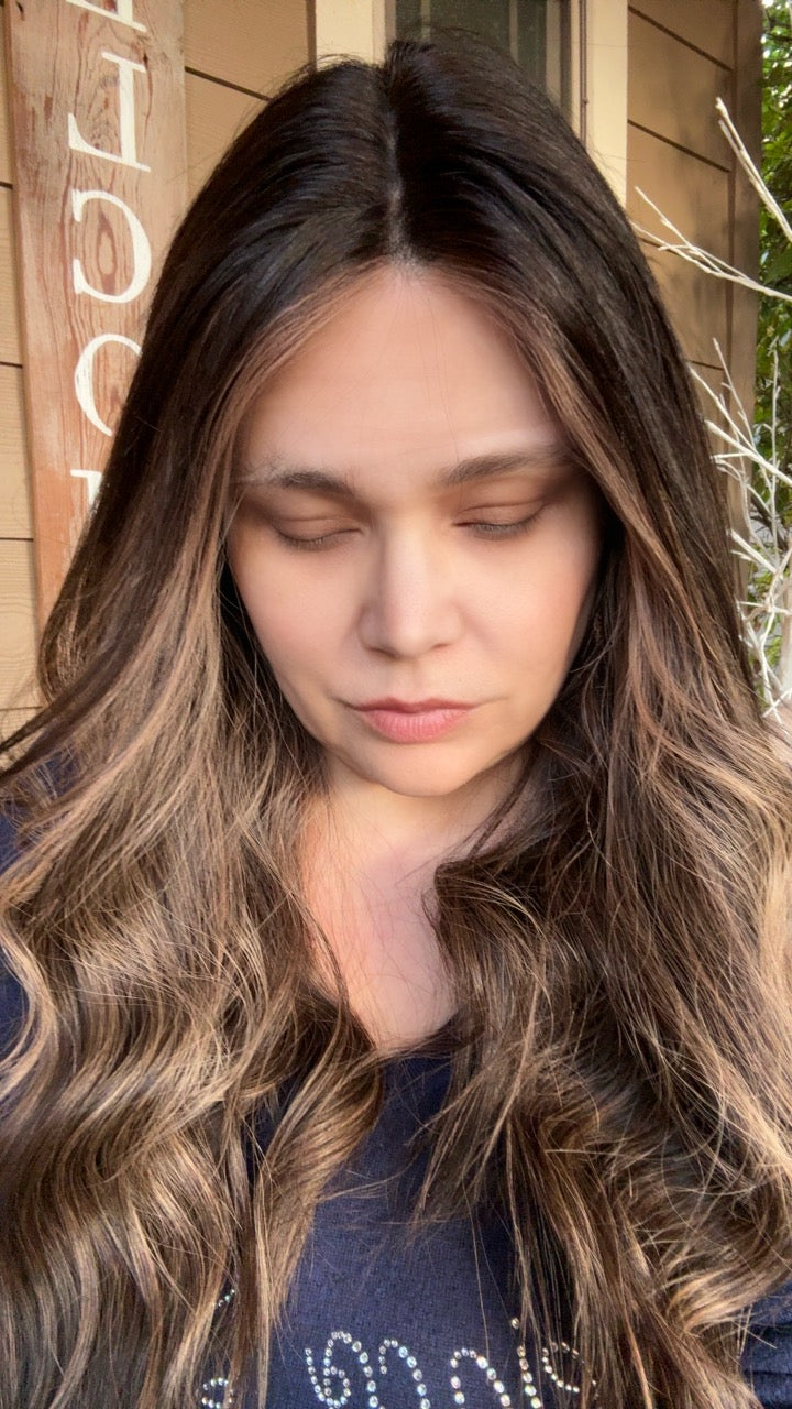 Michah Size Medium Lace Top Wig -Fine Collection