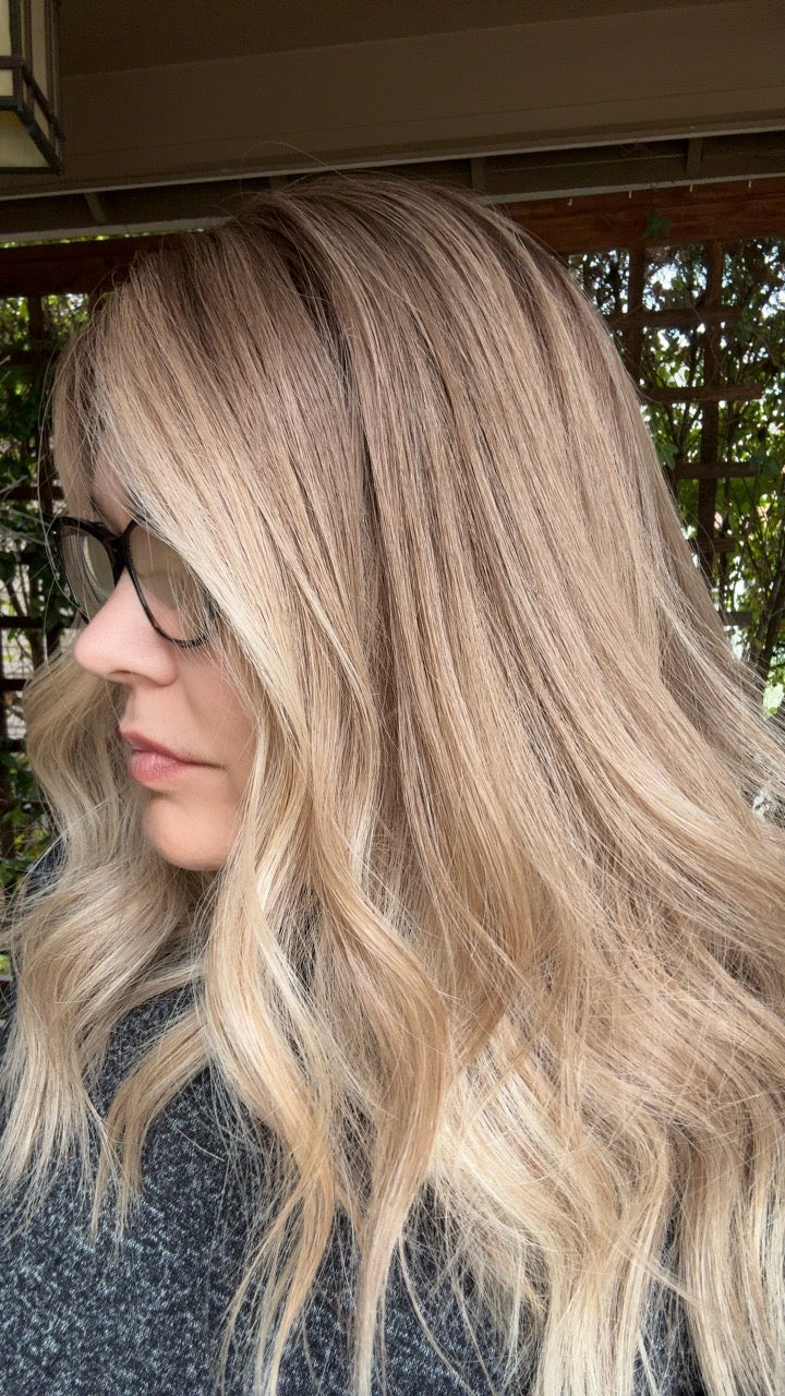 Ellie Custom Colored Medium Lace Top Wig -The Fine Collection