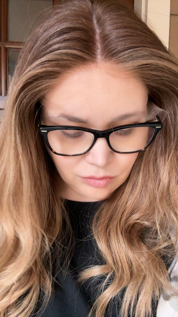 Taylor Medium Cap Brunette Lace Top Wig | The Fine Collection