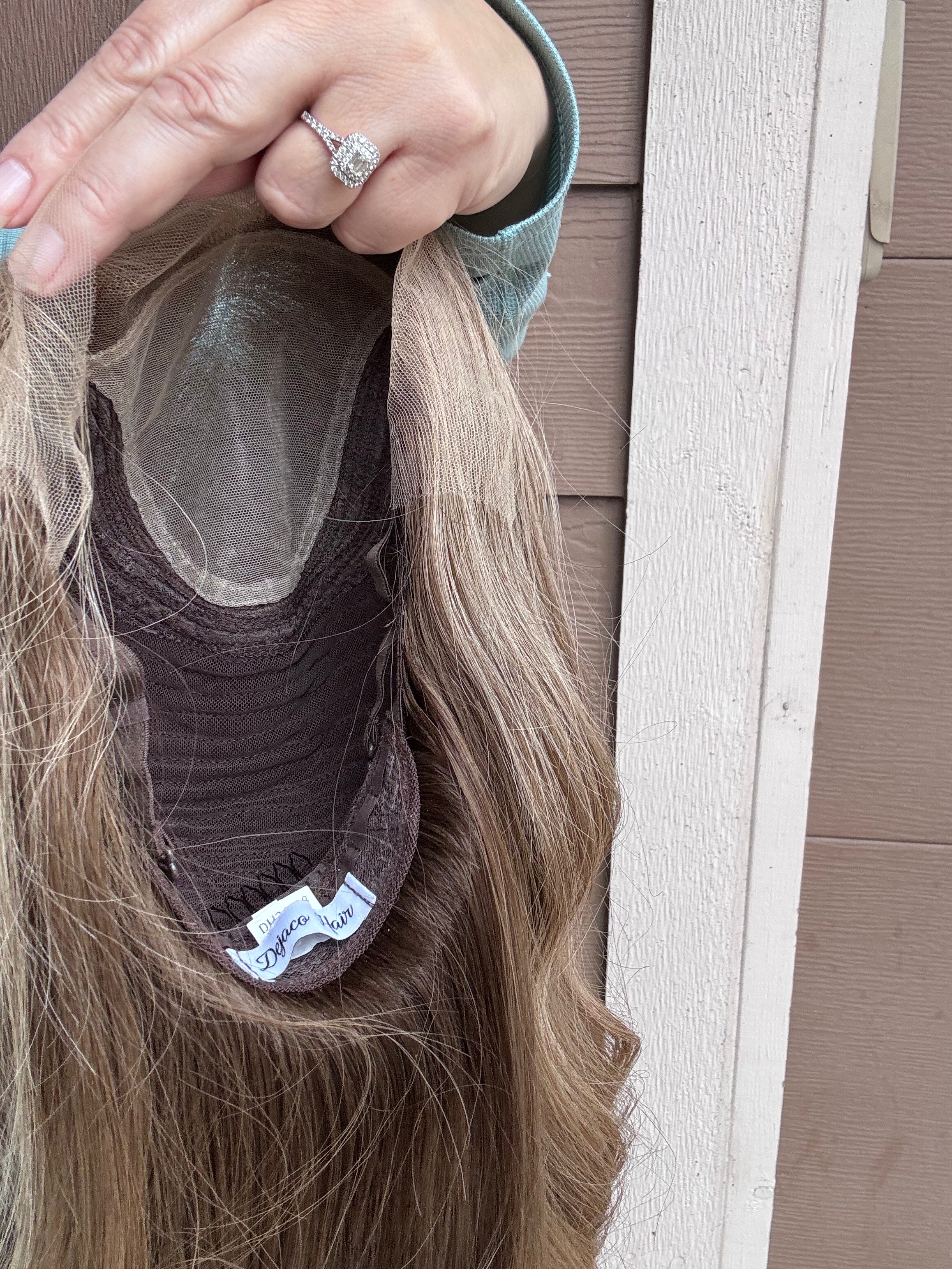 Pepper Medium Cap Lace Top Wig -The Fine Collection