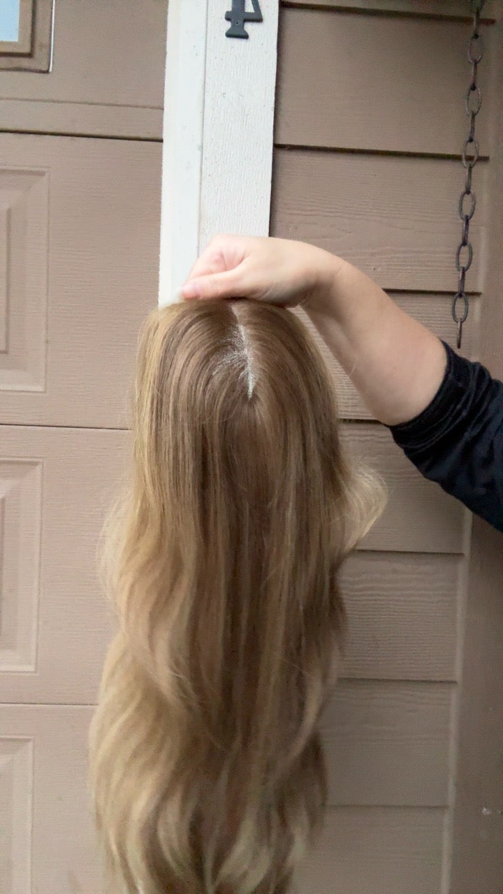 Dark Chloe Medium Lace Top Wig-The Sleek Collection)Lower Density WIG OF THE DAY