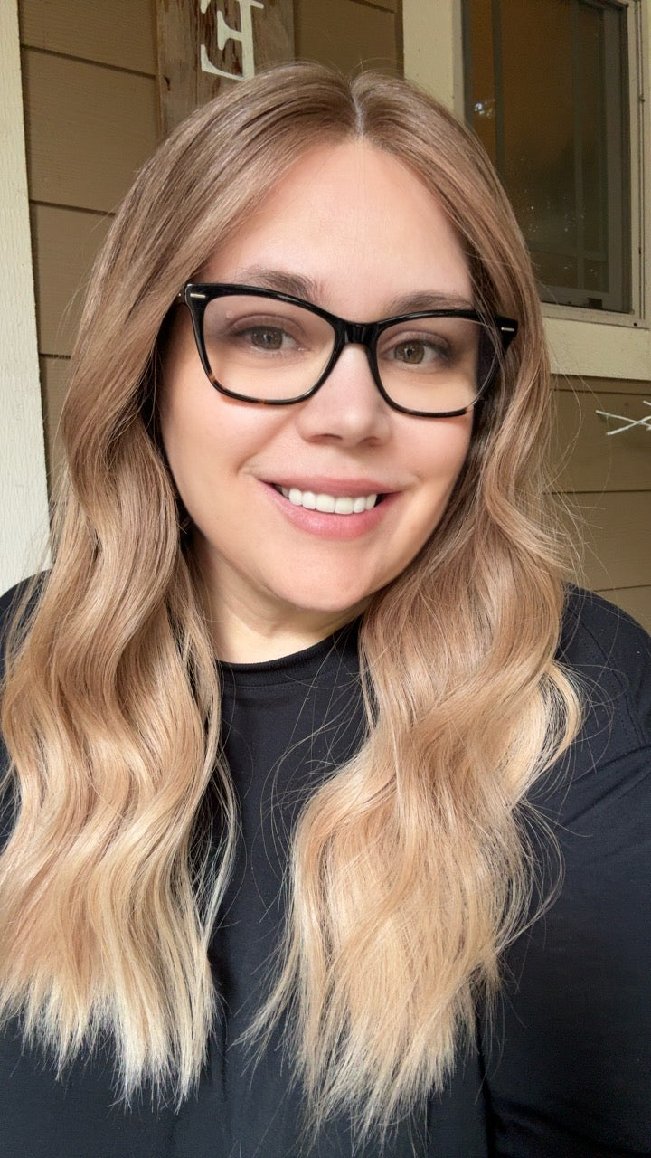 the human hair in this wig is amazing