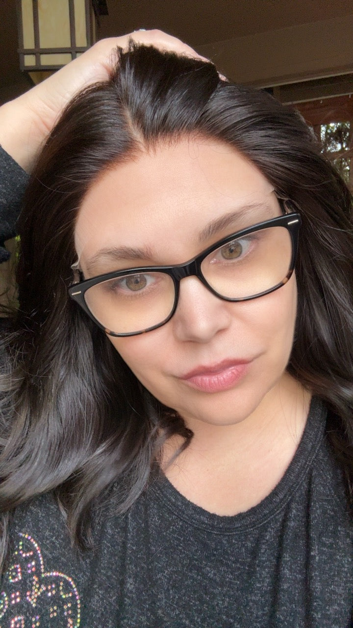 Chanel Small Lace Top Wig - The Fine Collection