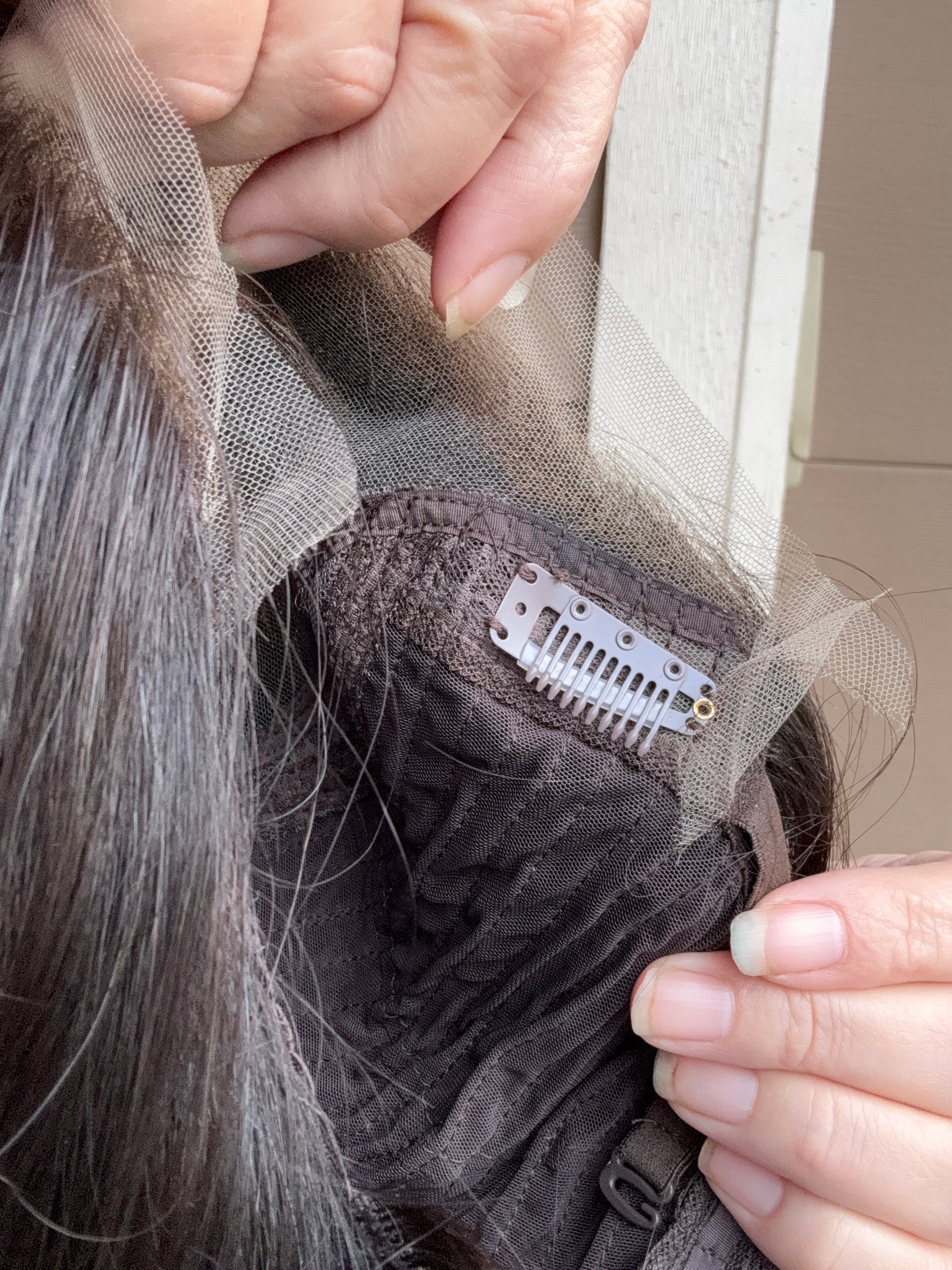 Chanel Small Lace Top Wig - The Fine Collection