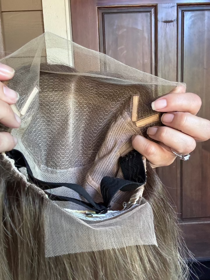 wonderful hd lace cap with adjustable strap