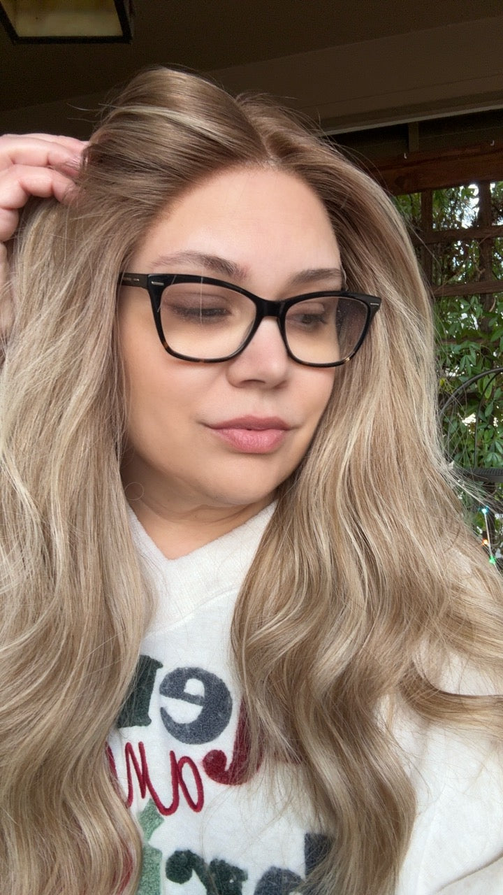 Custom Colored Brooklyn Small Lace Top Wig -The Fine Collection