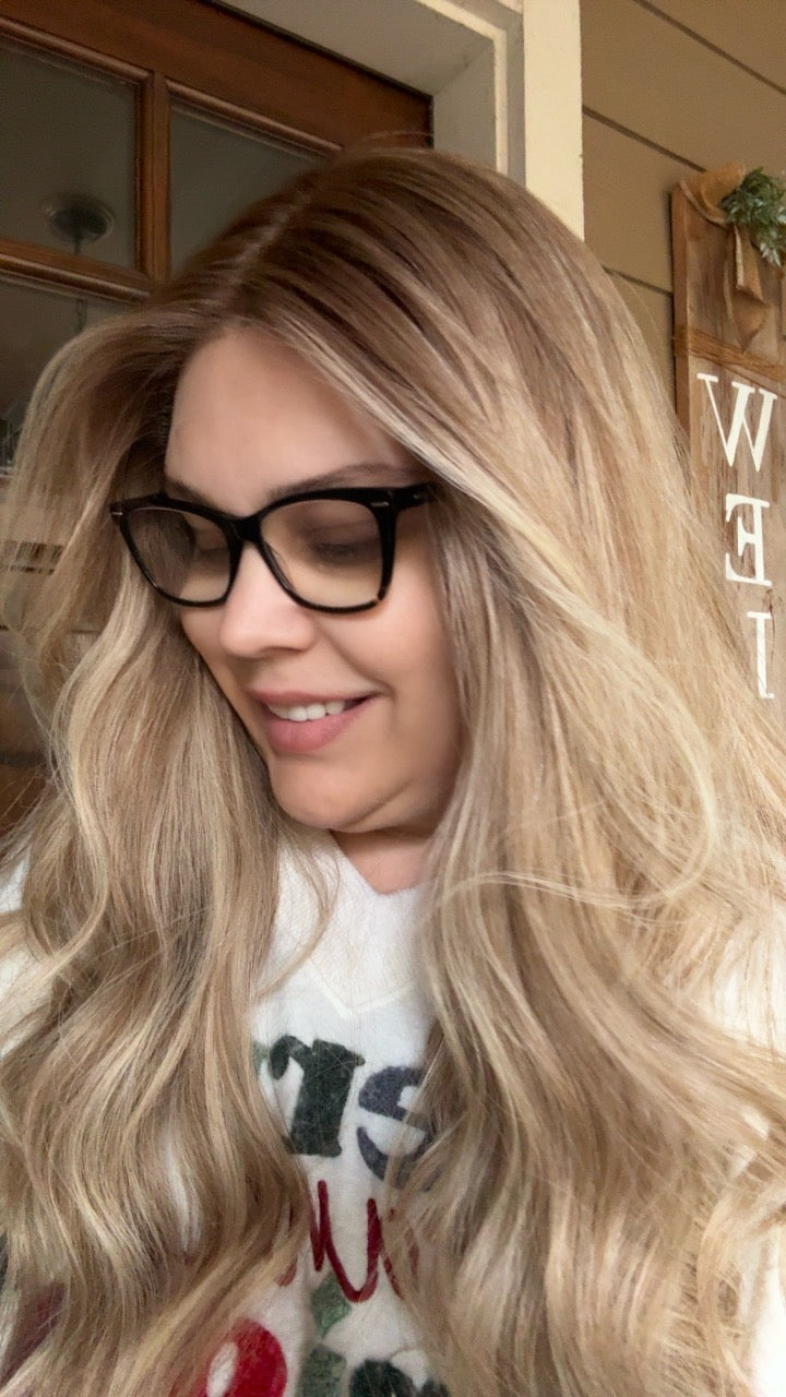 Custom Colored Brooklyn Small Lace Top Wig -The Fine Collection