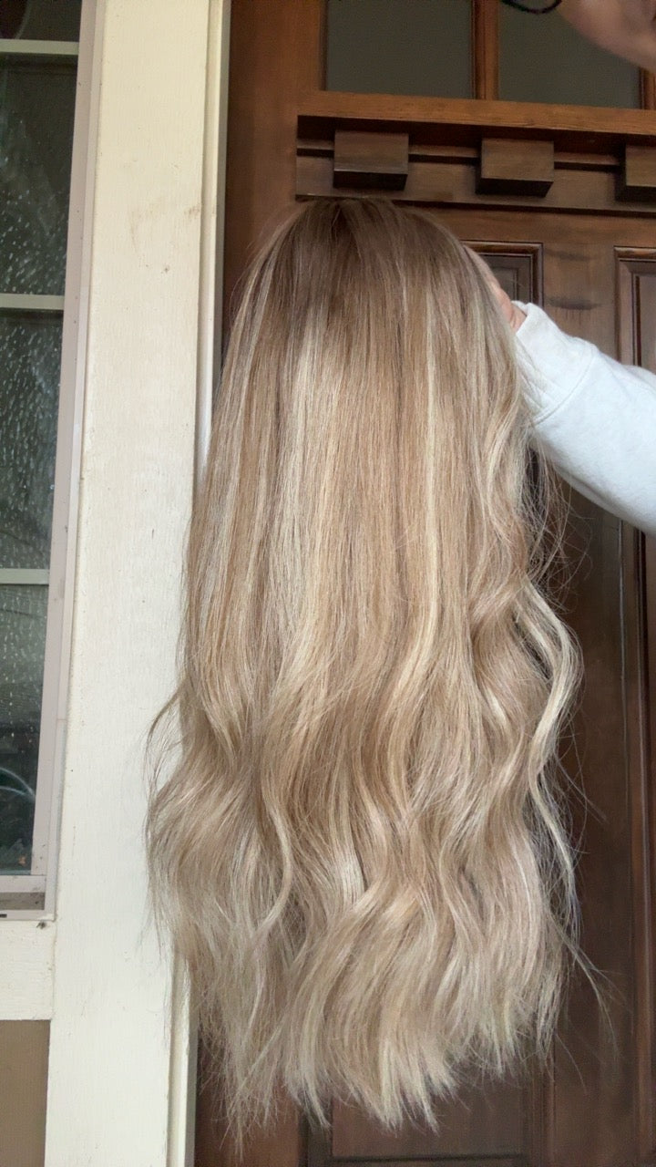 Custom Colored Brooklyn Small Lace Top Wig -The Fine Collection